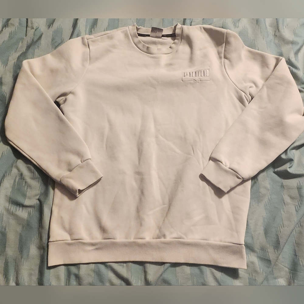 Puma Pullover Sweatshirt Crewneck Men's Size‎ Medium